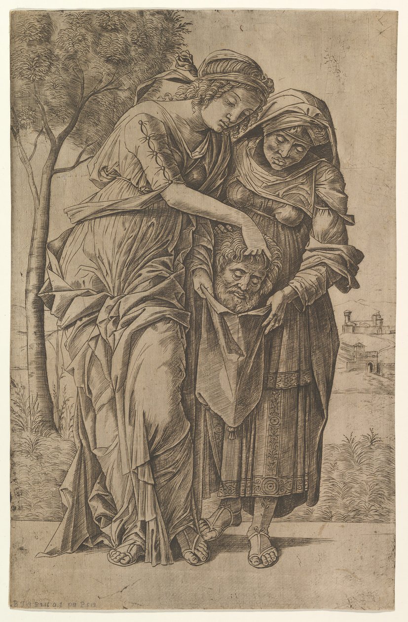 Judith ve hizmetçisi, Holofernes