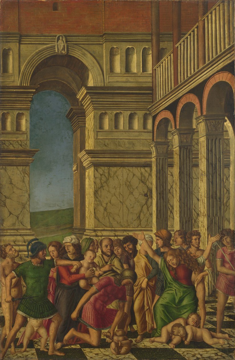 Masumların Katliamı, yaklaşık 1510-1520 by Girolamo Mocetto