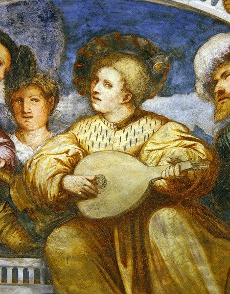Beze, konser detayı, 1532 by Girolamo Romanino
