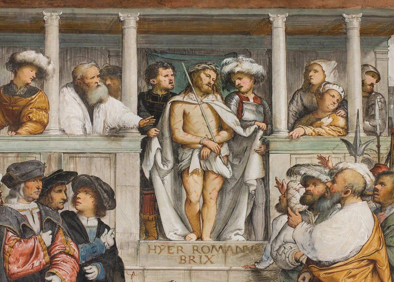 Orta Nef, Dördüncü Güney İspanya, Ecce Homo, Girolamo Romanino by Girolamo Romanino