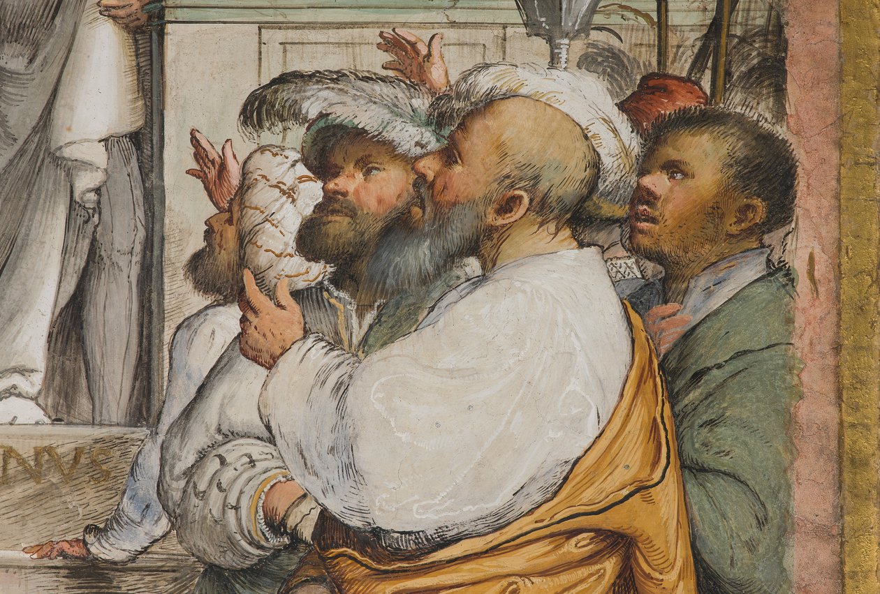 Orta Nef, Dördüncü Güney İspanya, Ecce Homo, Girolamo Romanino by Girolamo Romanino