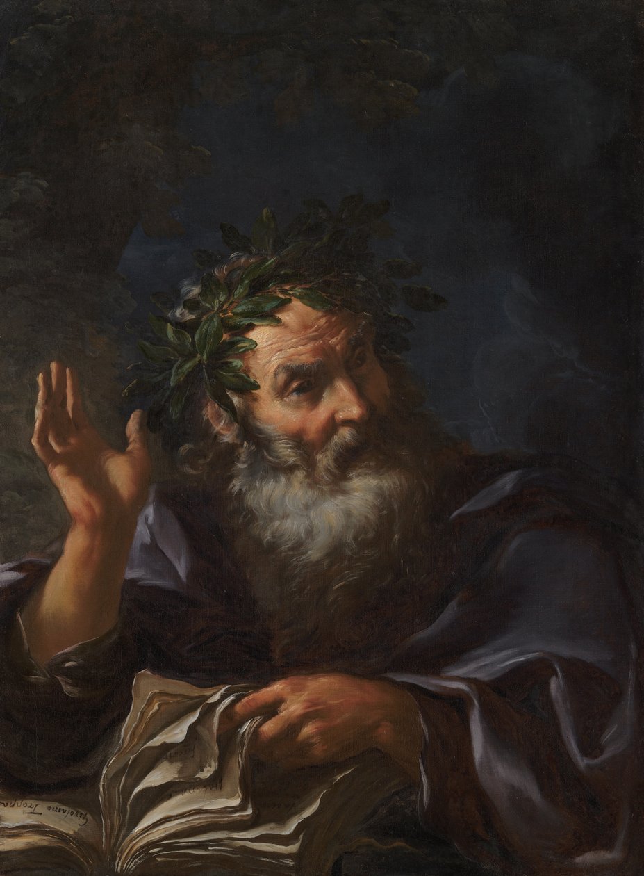 Homeros by Girolamo Troppa