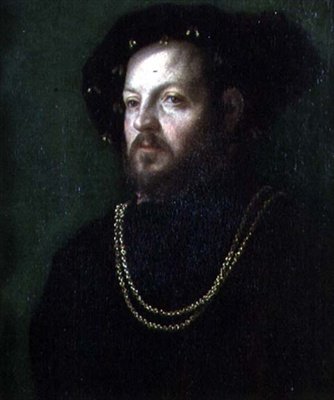 Bir adamın portresi by Girolamo da Carpi