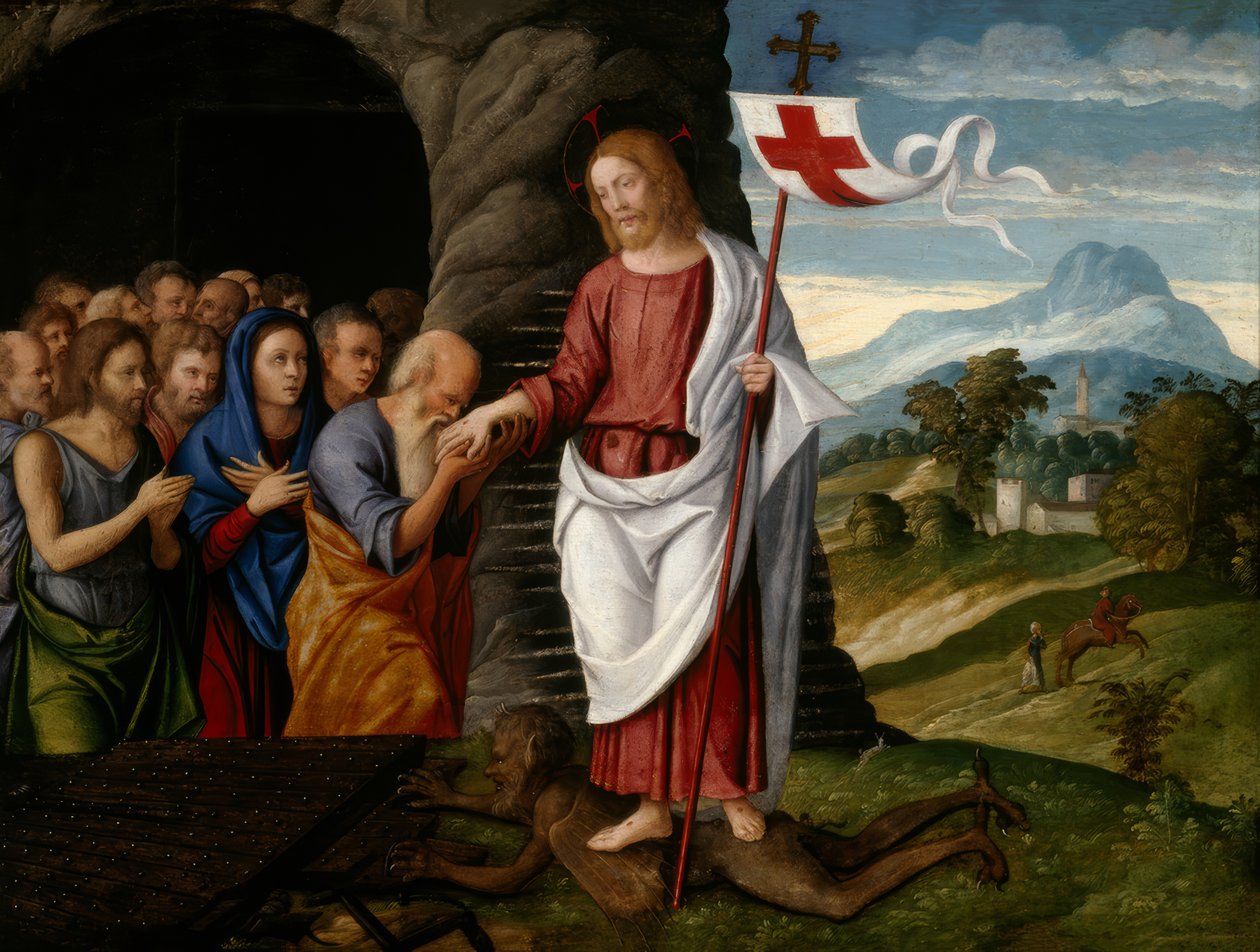 Arafta İsa by Girolamo da Santacroce