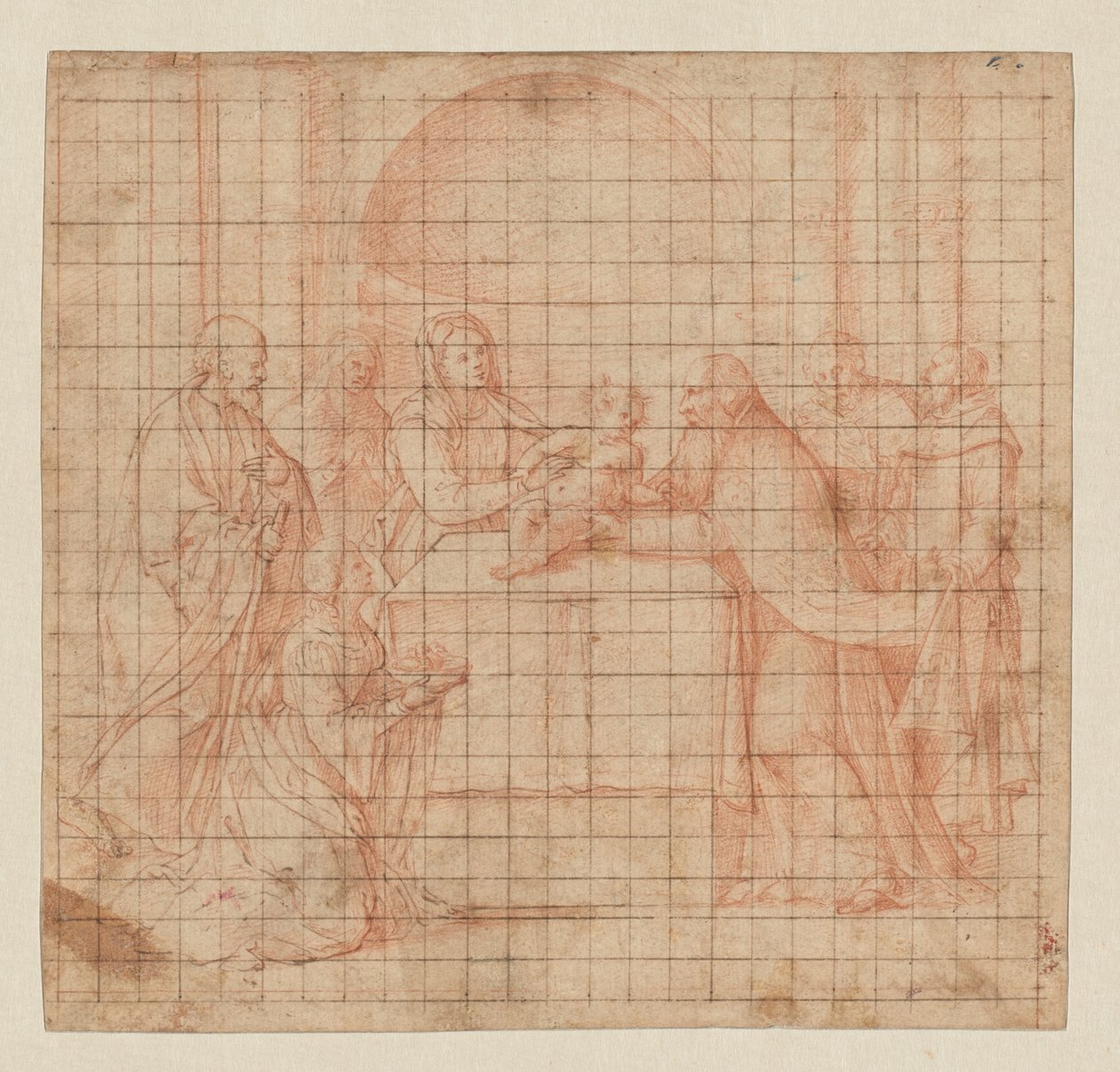 Tapınaktaki Sunum by Girolamo da Santacroce