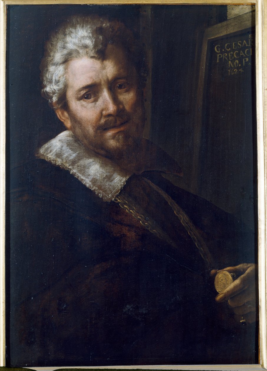 ಸ್ವಯಂ ಭಾವಚಿತ್ರ, 1624 ಟರ್ಕ್ by Giulio Cesare Procaccini