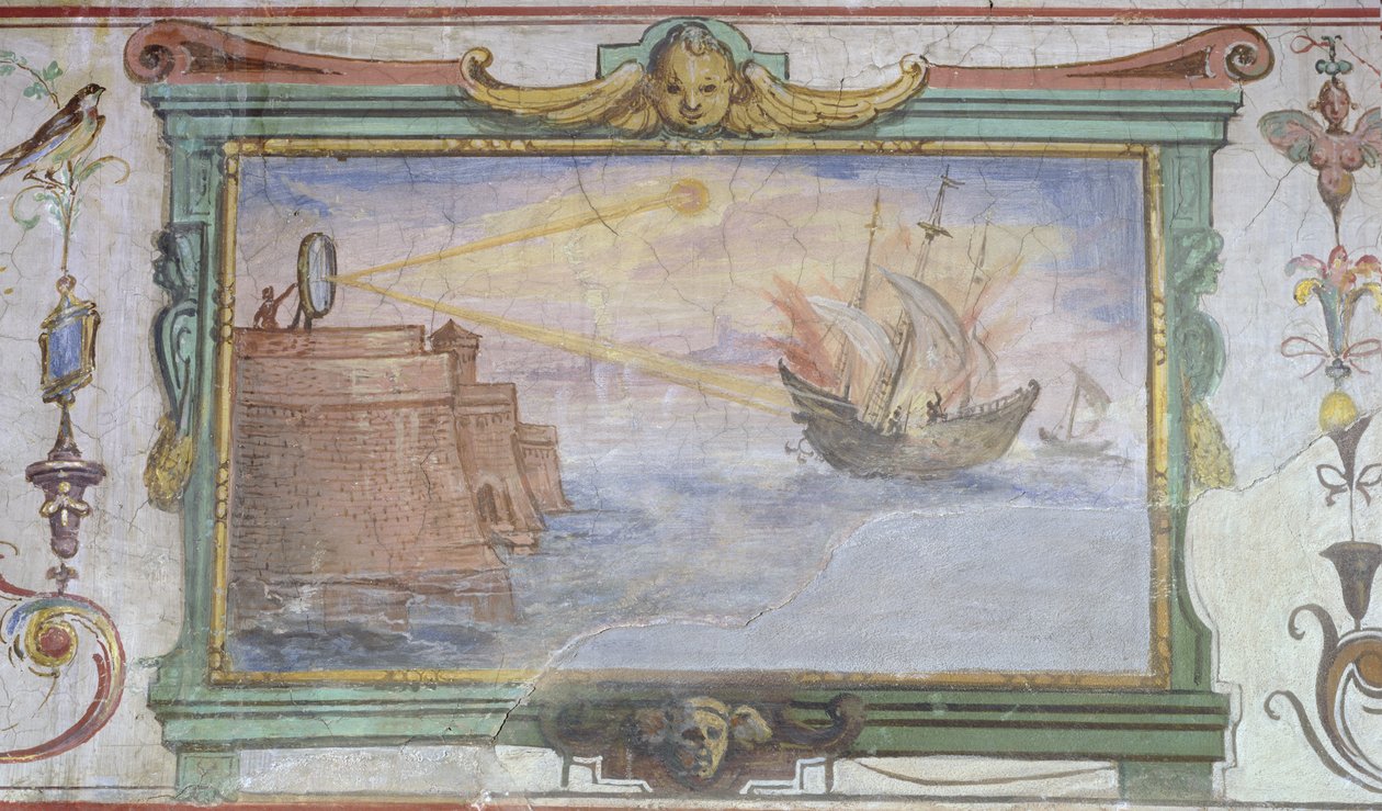 Yanan Aynalar, Matematik Odası, 1587-1609 by Giulio Parigi