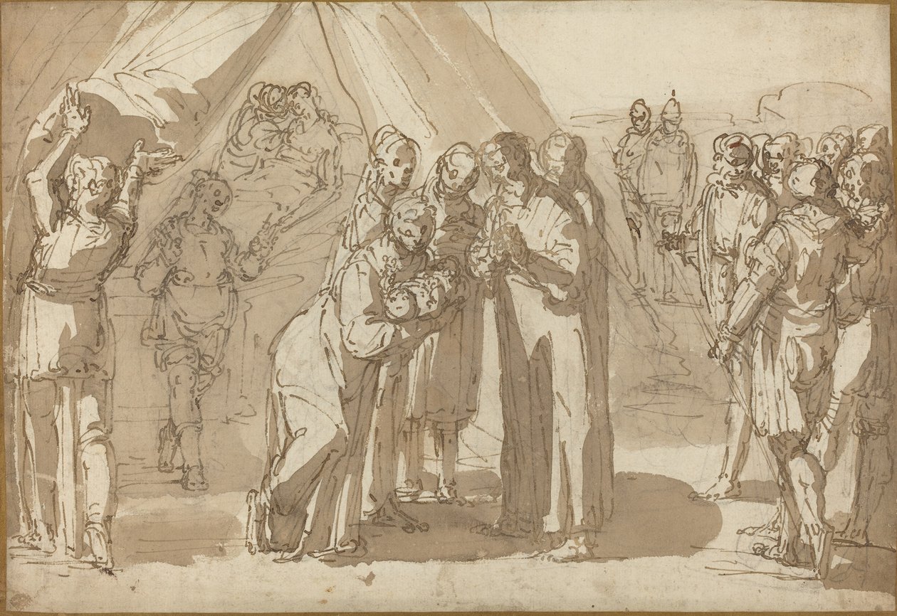 doğum sahnesi by Giulio Benso