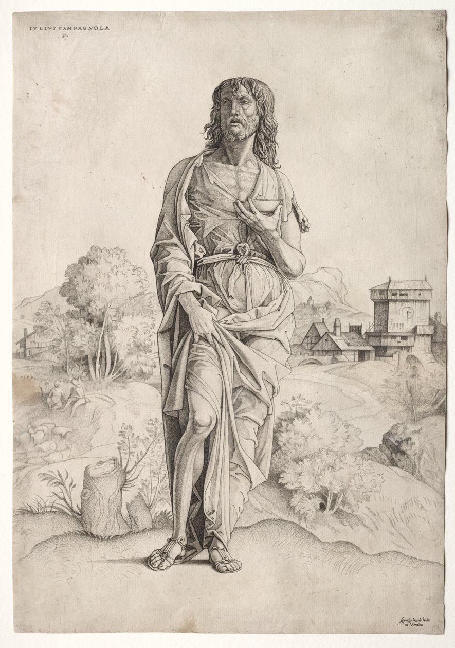 Vaftizci Yahya by Giulio Campagnola