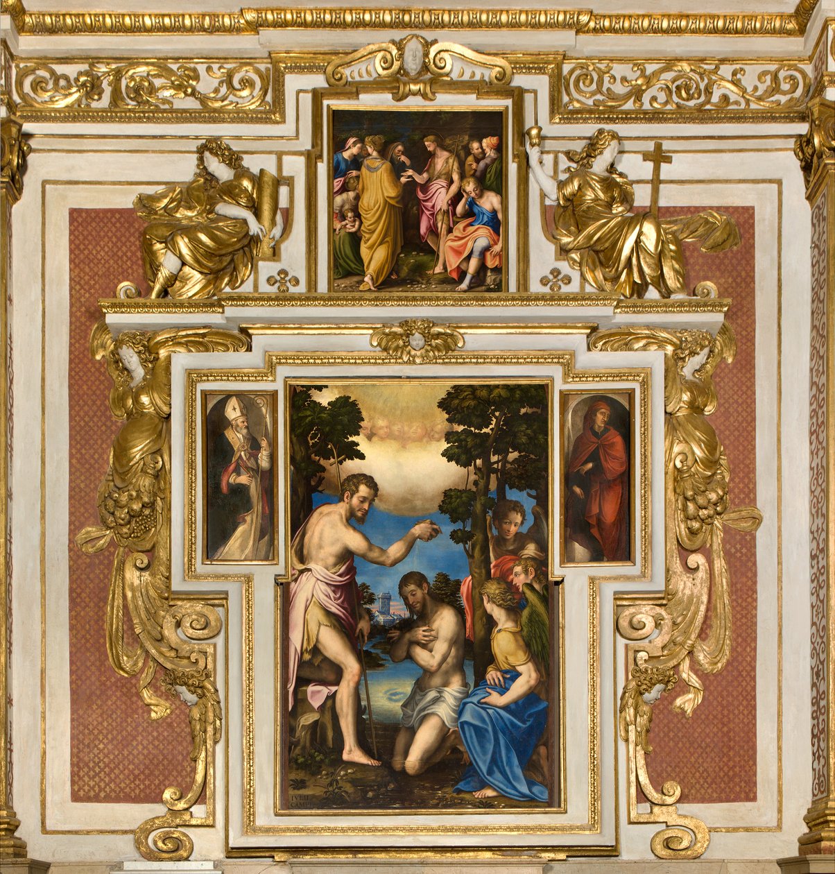 Our Lady of the People Şapeli, Birinci açıklık güney tarafı, Giulio Campi, Mesih