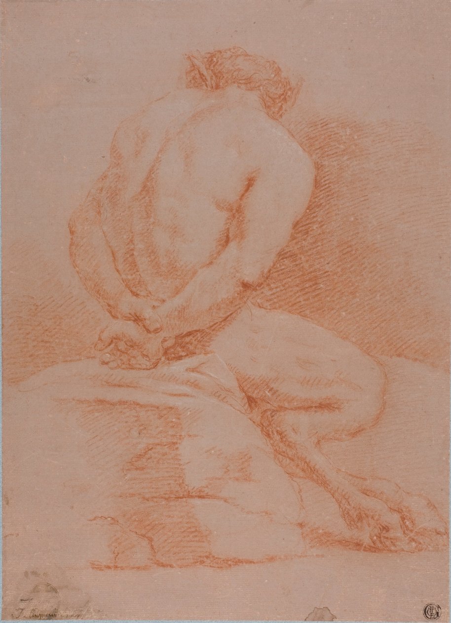 Satir (Arkadan Görünüm) by Giulio Carpioni