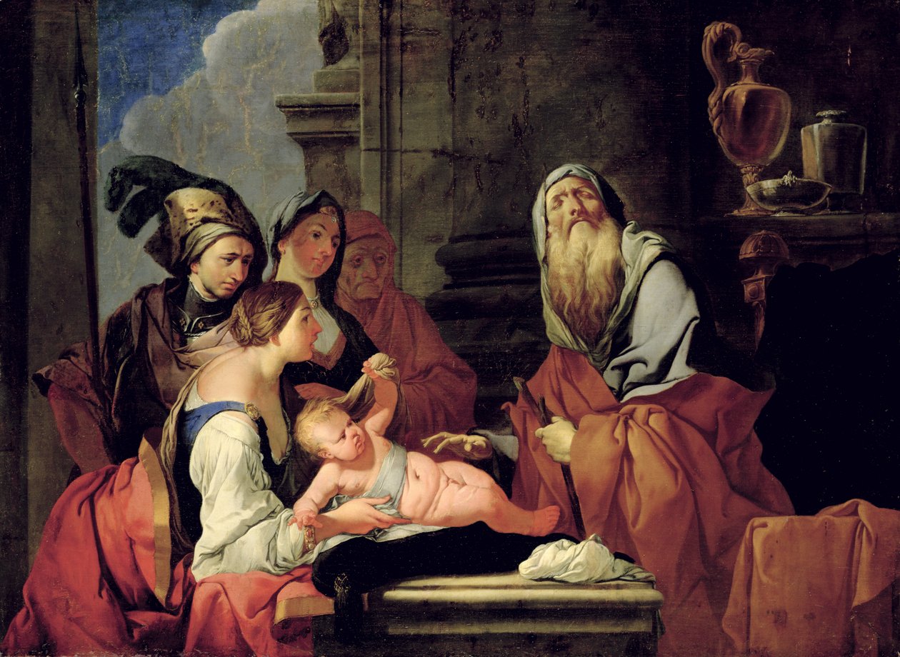 Kör Peygamber Tiresias, Bebek Nergis ile, 1666