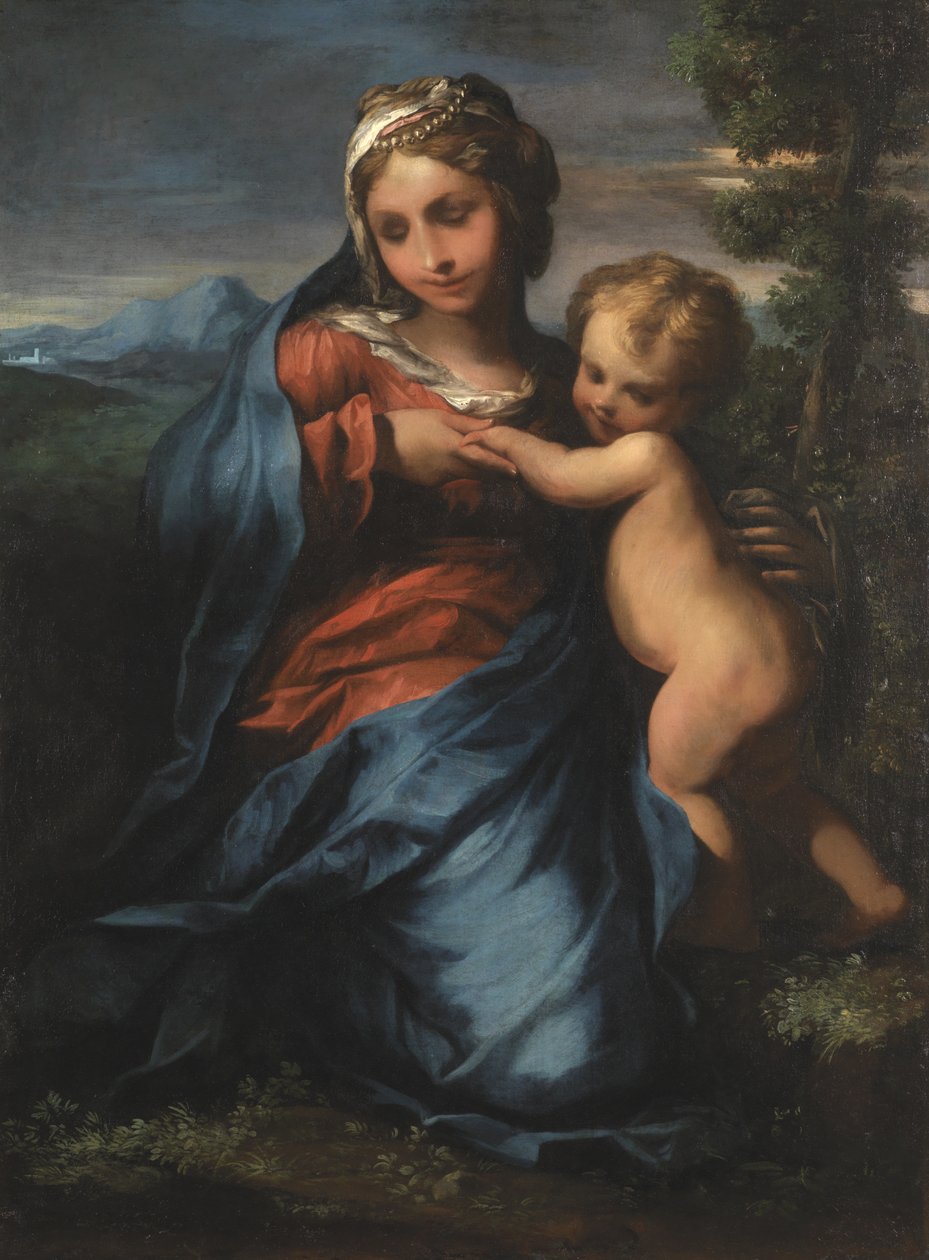 Bakire ve Çocuk, c.1600 by Giulio Cesare Amidano