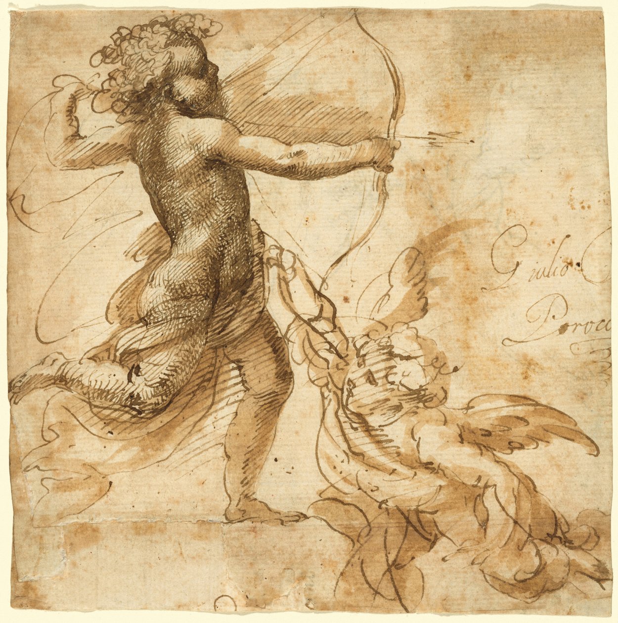 aşk tanrısı by Giulio Cesare Procaccini
