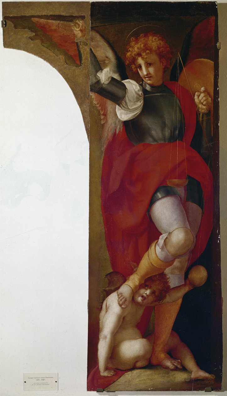 Michael Archangel (tahta üzerine yağlı boya, yaklaşık 1519) by Giulio Cesare Procaccini