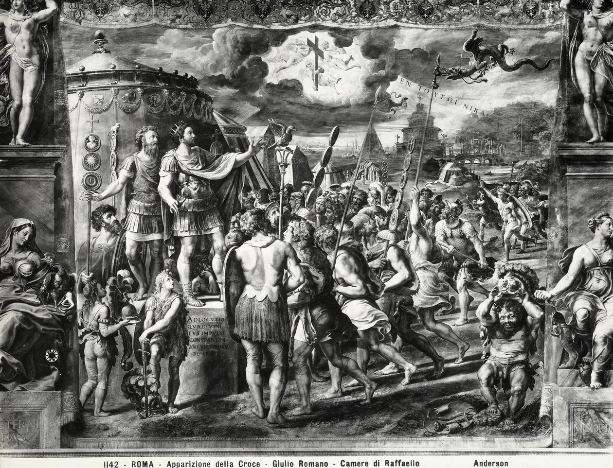 Konstantin Haç Vizyonu, Sala di Costantino