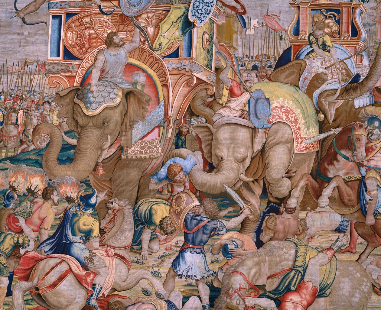 Flaman halısı. Seri Scipio