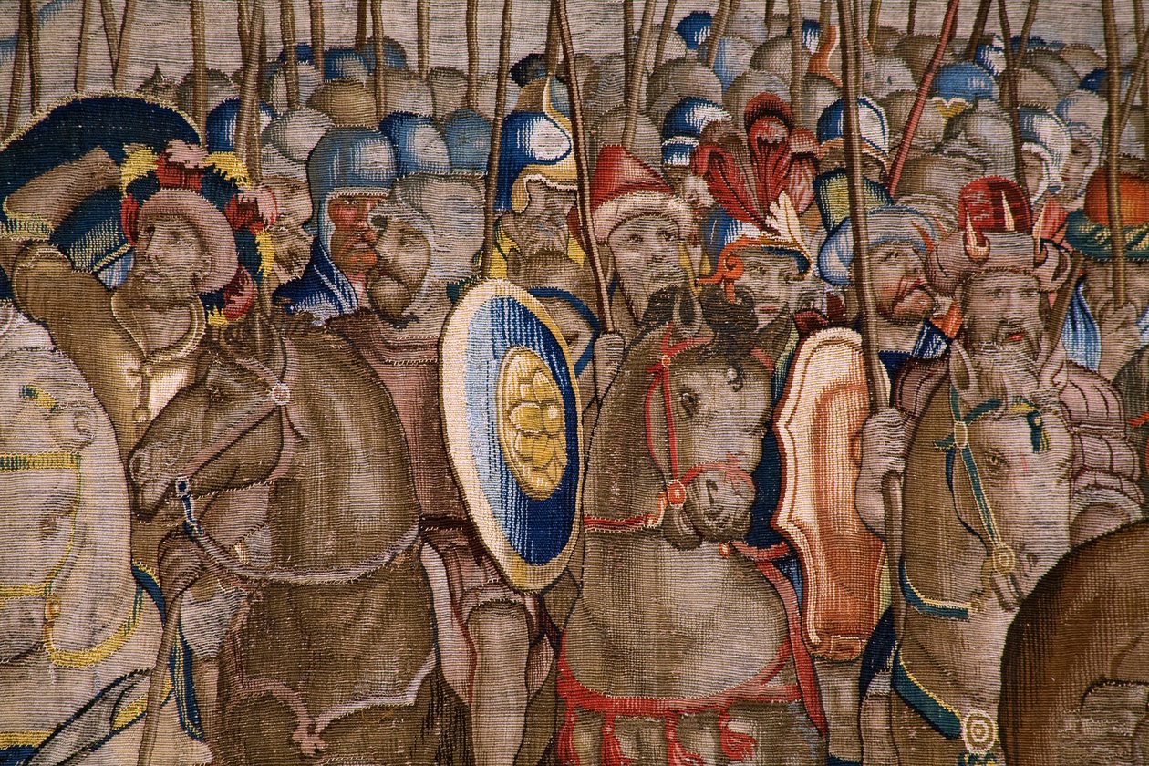 Flaman halısı. Seri Scipio