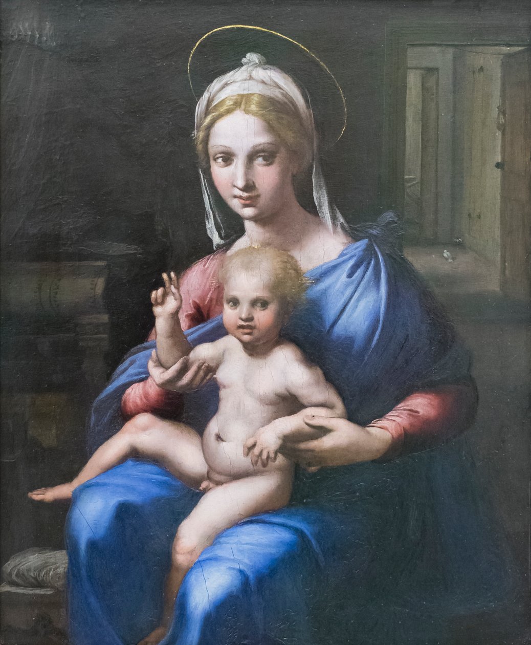 madonna ve çocuğu by Giulio Romano