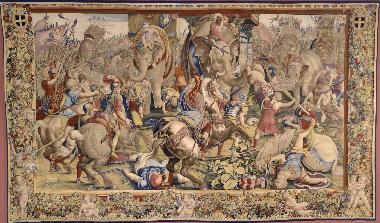 Zama Savaşı by Giulio, Romano