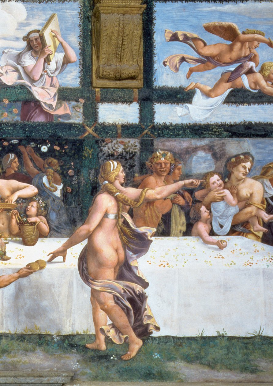 Rustik Ziyafet, Cupid ve Psyche