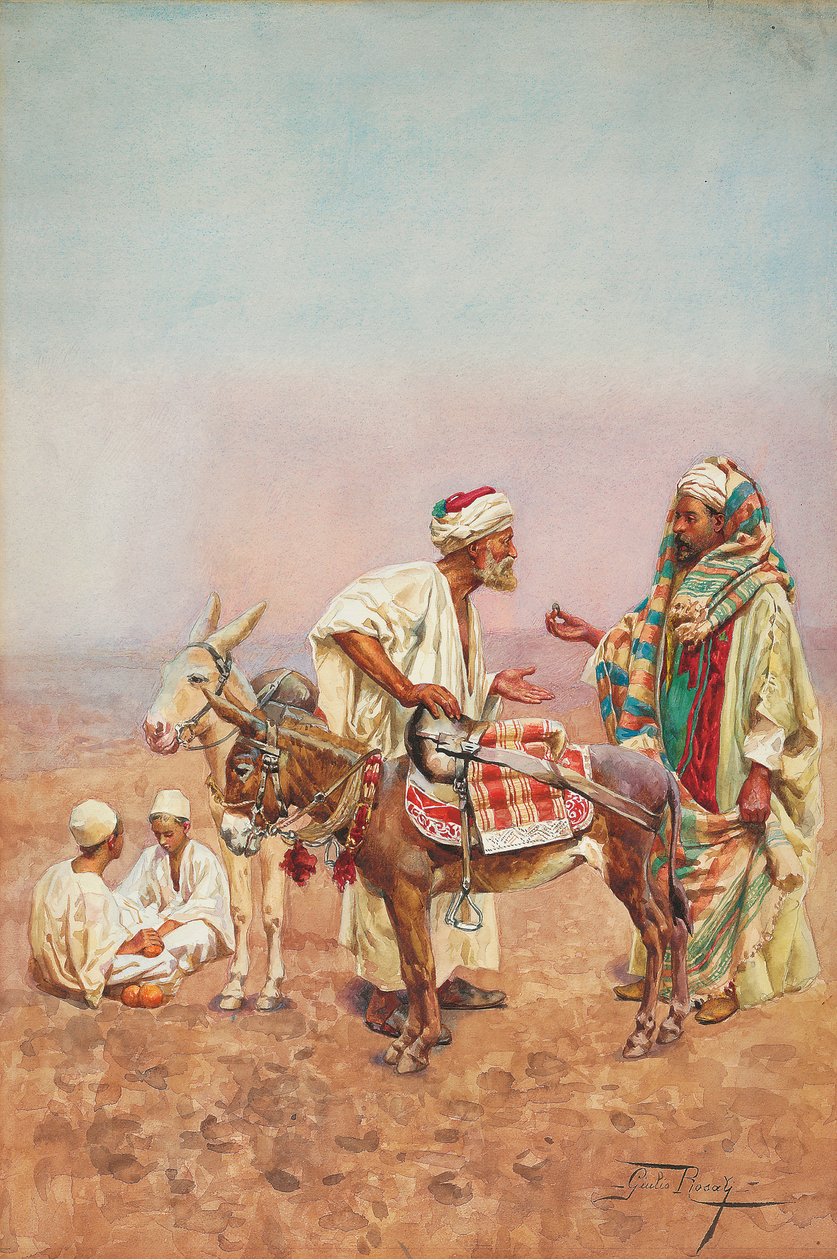Çölde Yolculuk İçin Bir Dirhem by Giulio Rosati