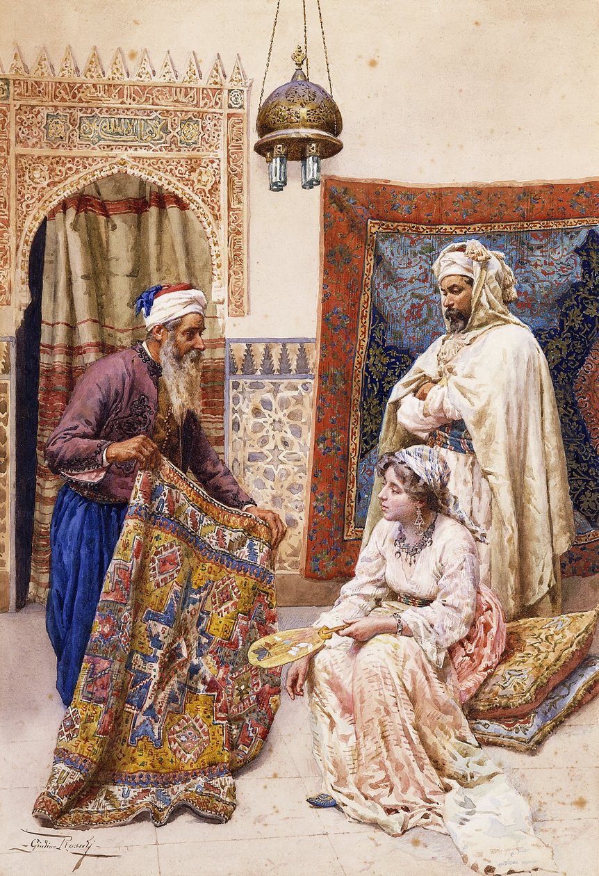 halı satıcısı, by Giulio Rosati