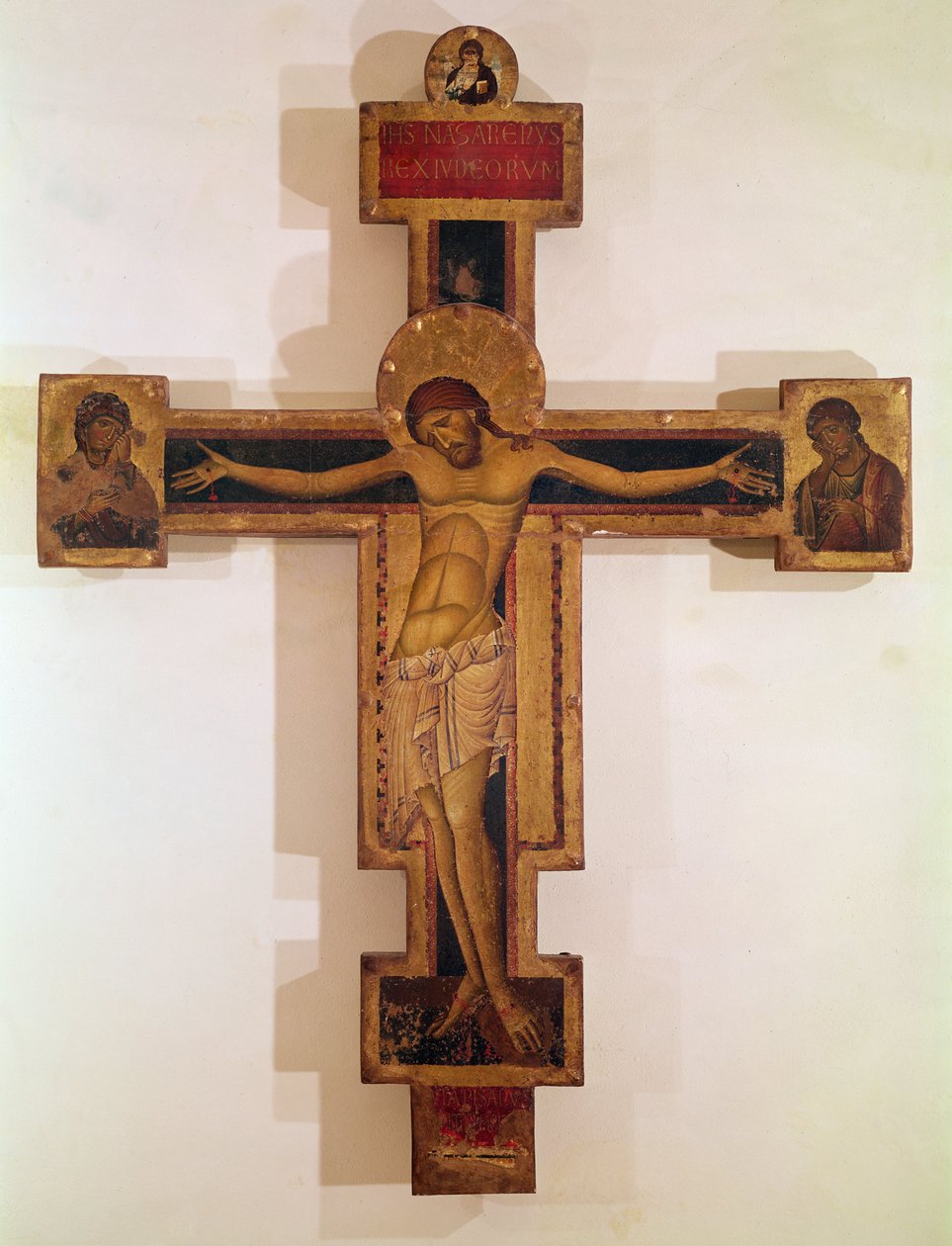 Çarmıha germe (panelde tempera) by Giunta Pisano