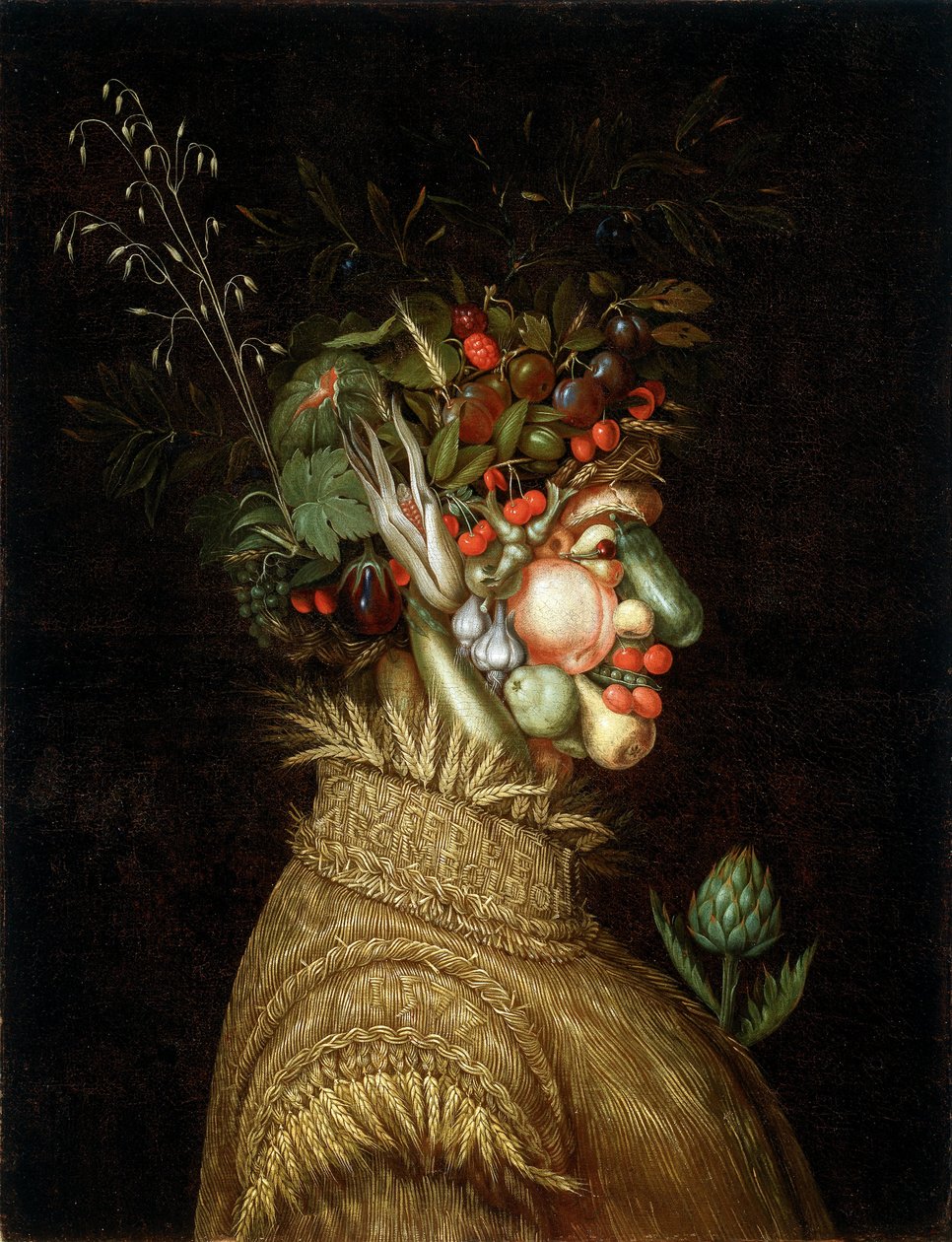 Alegorik Portre- yaz by Giuseppe Arcimboldo