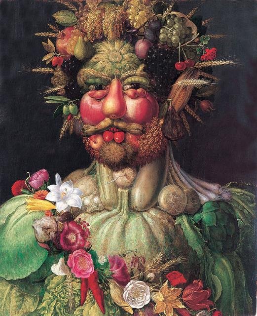 Rudolf II Vertumnus olarak by Giuseppe Arcimboldo