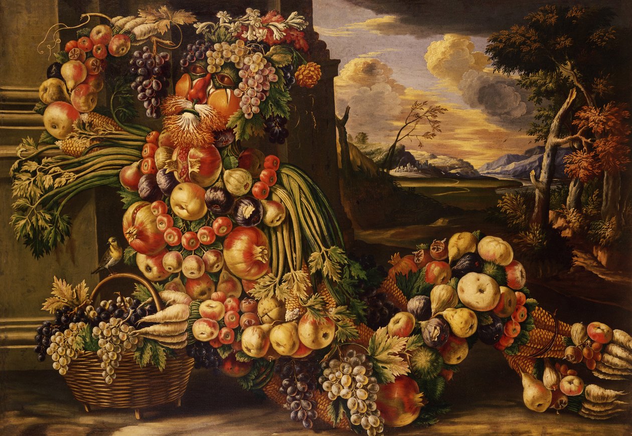 Oturan Yaz Figürü, 1573 by Giuseppe Arcimboldo