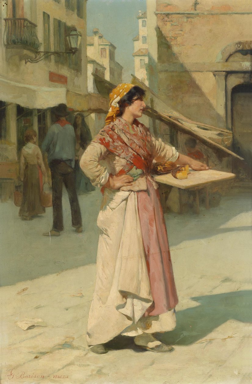 Venedikli pazarlamacı by Giuseppe Barison