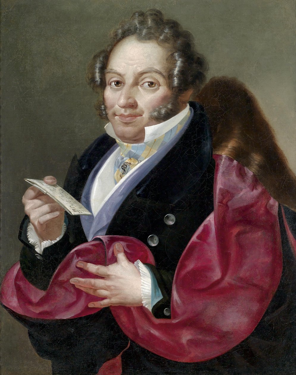 Bir Beyefendinin Portresi by Giuseppe Bernardino Bison