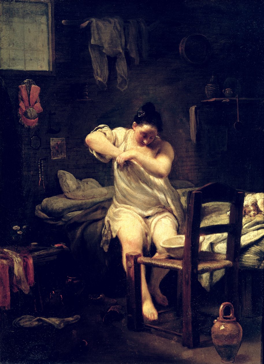 Pire, 1710-30 (bakır üzerine yağ) by Giuseppe Maria Crespi