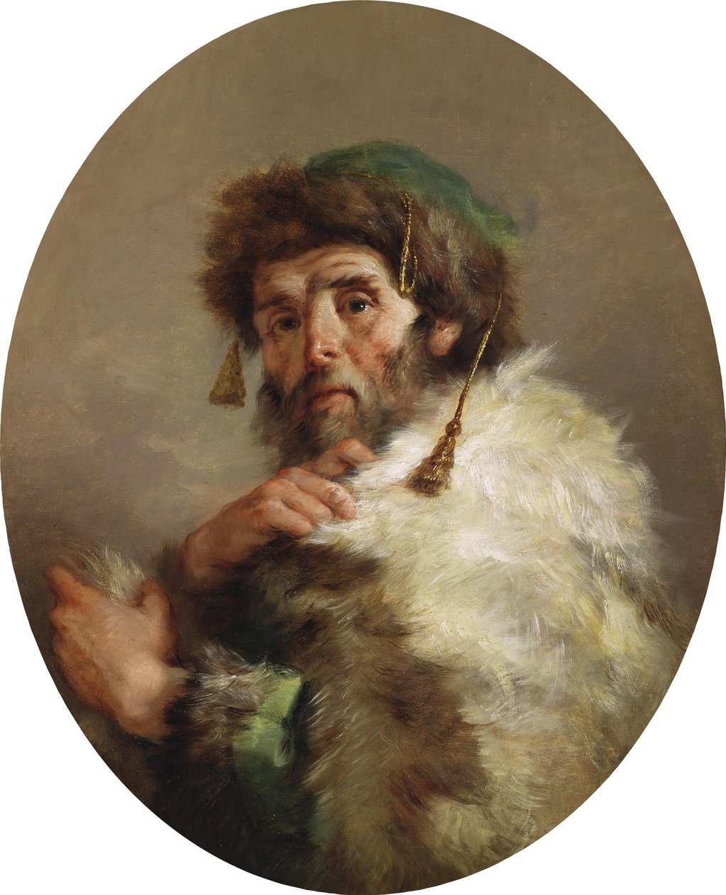 Kış Alegorisi by Giuseppe Nogari