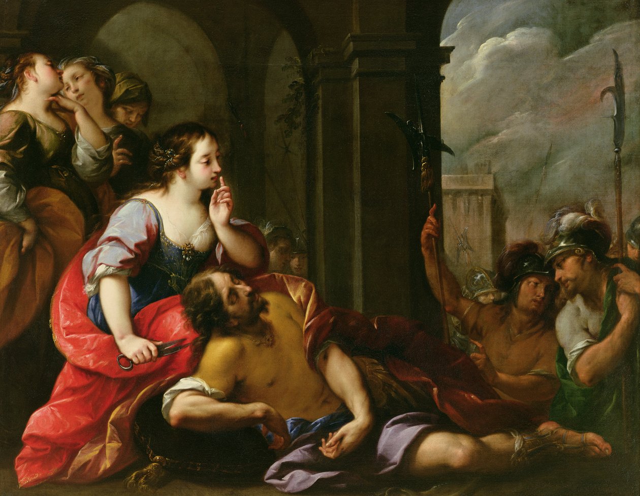 Samson ve Delilah by Giuseppe Nuvolone