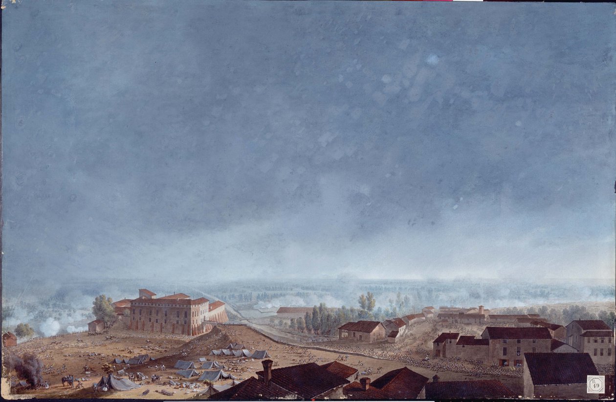 Fombio Savaşı by Giuseppe Pietro Bagetti