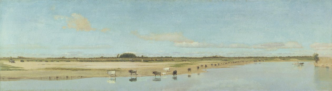 Ofanto Nehri by Giuseppe de Nittis