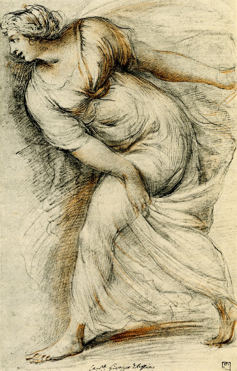 Dansçı kız by Giuseppe Cesari