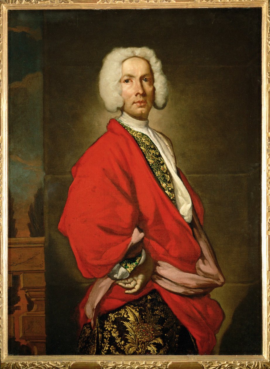 Kont Galeatius Secco Suardo ... by Giuseppe (1655-1743) Ghislandi