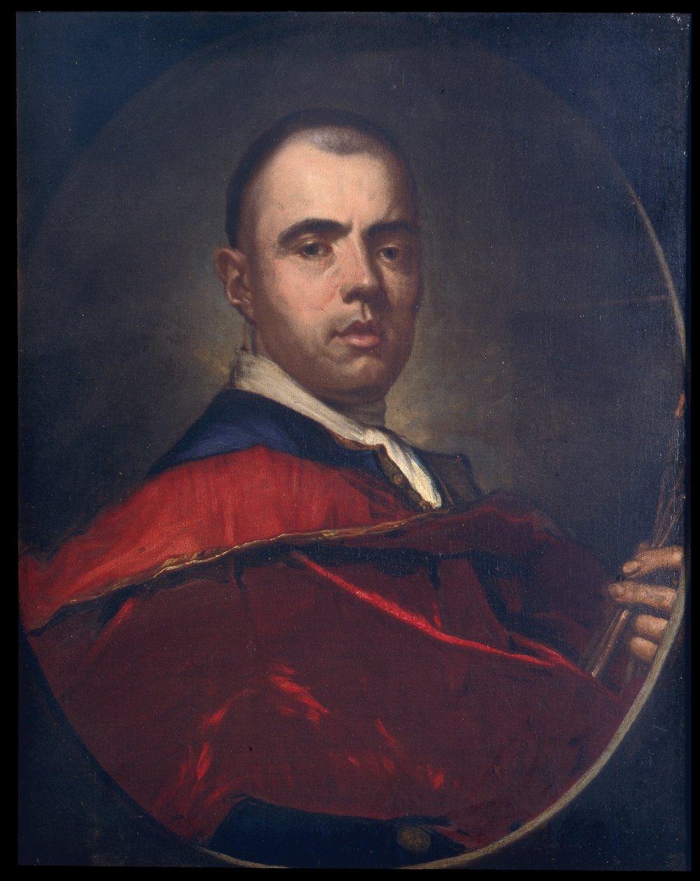 Bir ressamın portresi by Giuseppe  Ghislandi