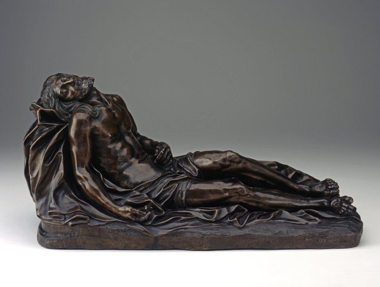 Devrik İsa, c.1670-1680 (bronz) by Giuseppe (attr.to) Mazzolini