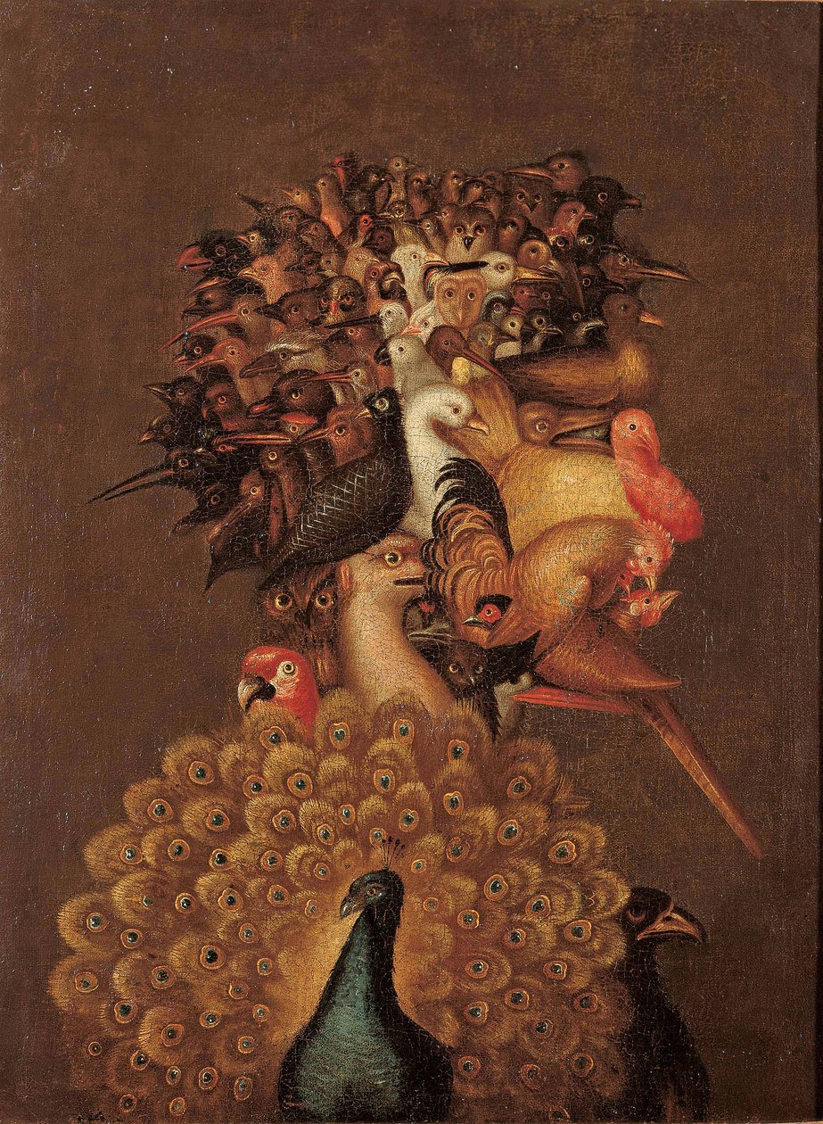 Hava - Giuseppe Arcimboldo (1527-1593). Tuval üzerine yağlı boya, yaklaşık 1566. Ebat : 74,4x56 cm Özel Koleksiyon by Giuseppe Arcimboldo