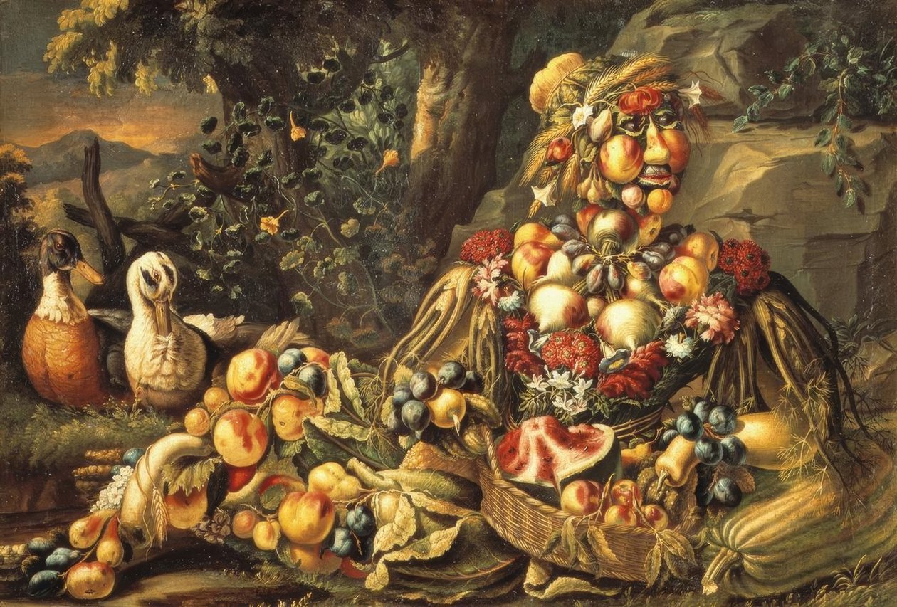 Yaz by Giuseppe Arcimboldo