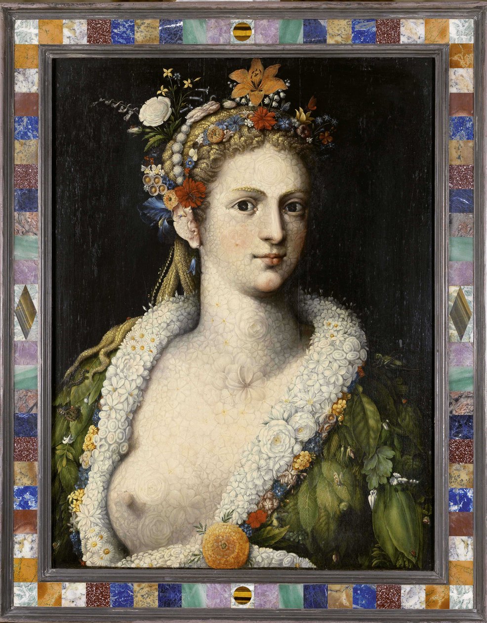 Fahişe Flora, 1590 civarı by Giuseppe Arcimboldo