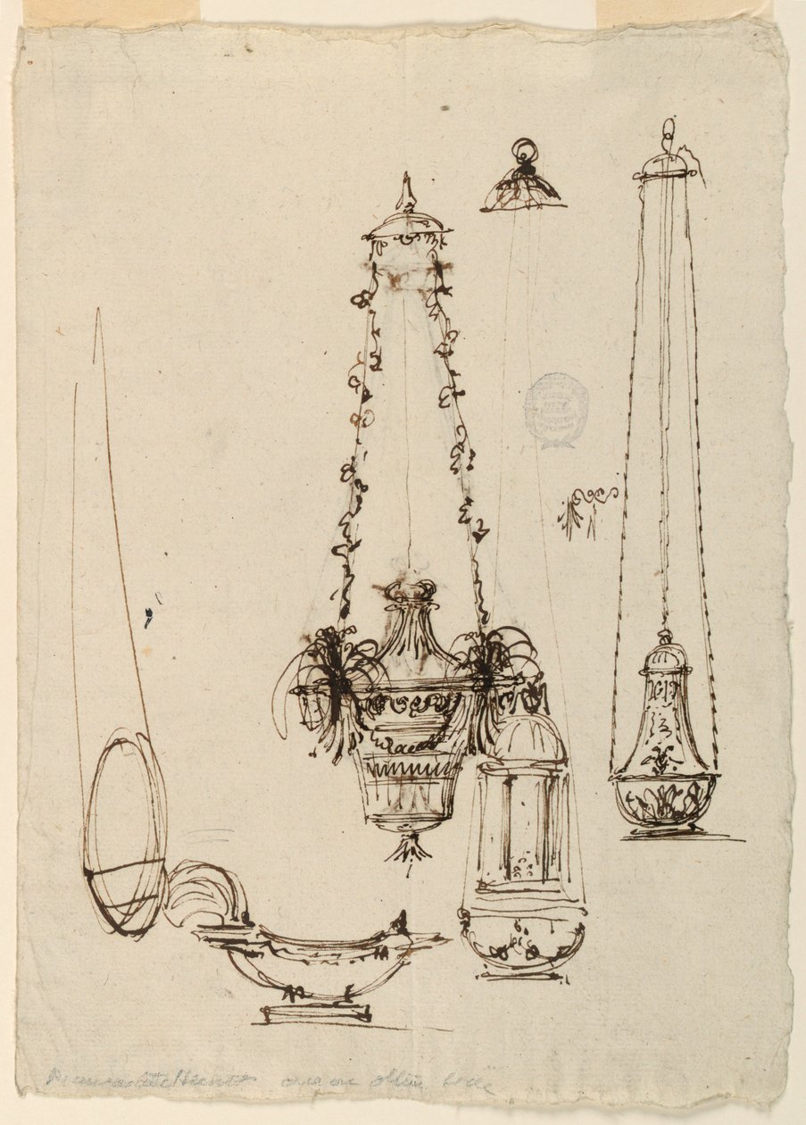 Altar Lambaları, Buhurdanlar, Tütsü Botu by Giuseppe Barberi