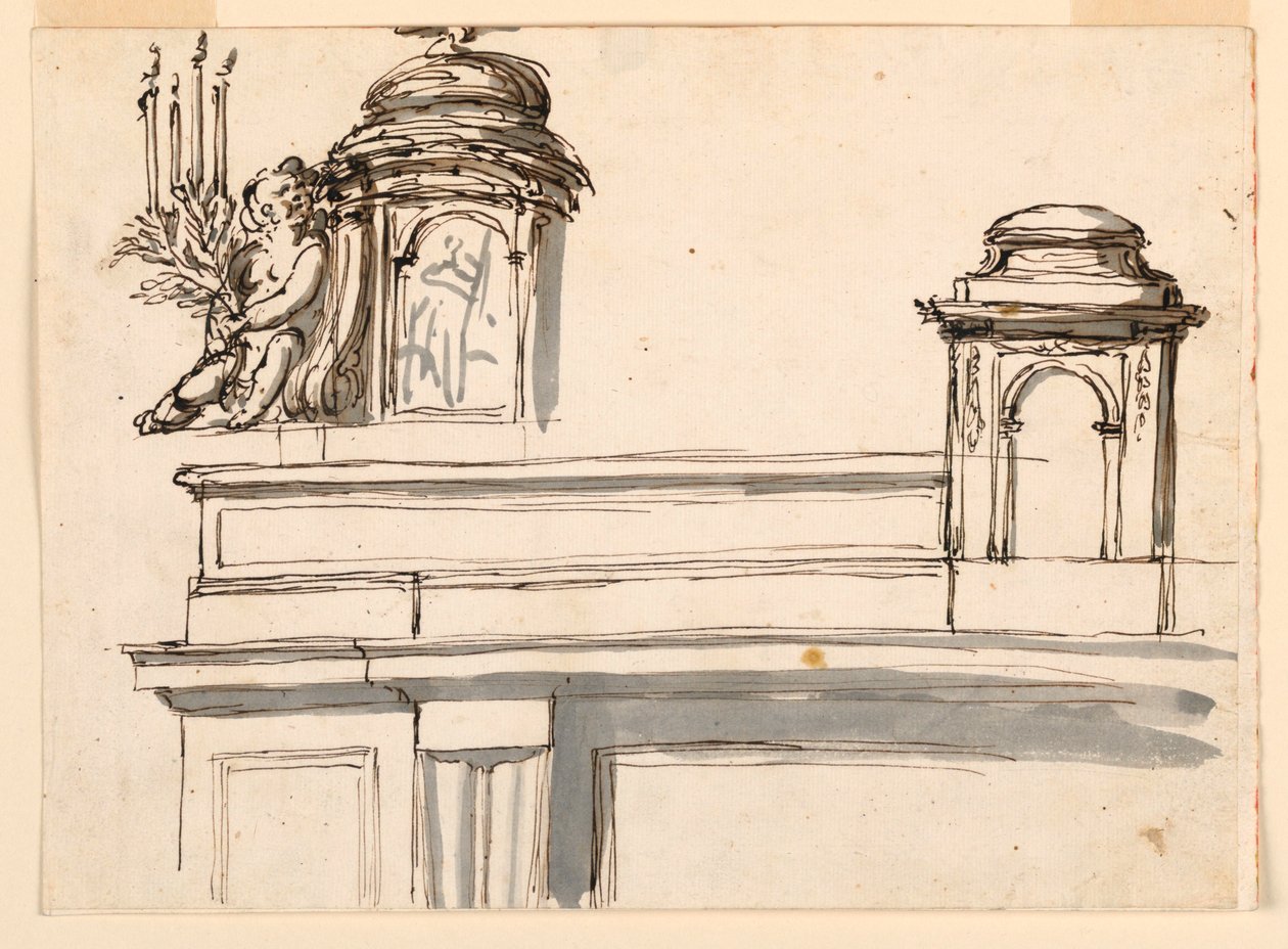 Altar Mensa için Tasarımlar by Giuseppe Barberi