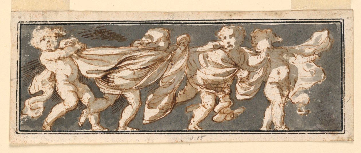Çocuklarla Friz by Giuseppe Bernardino Bison