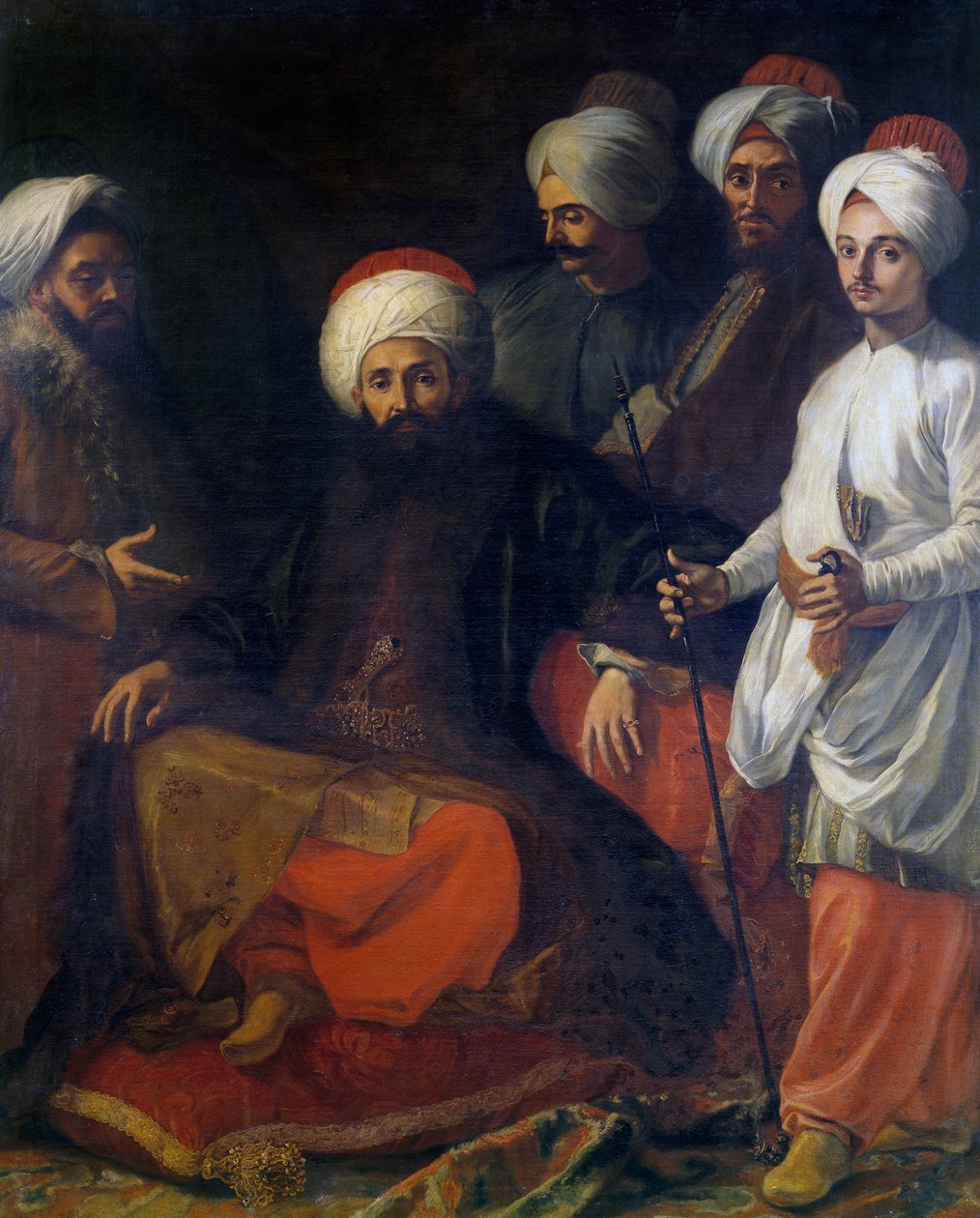 1741 Türkiye Büyükelçiliği (resim) by Giuseppe Bonito