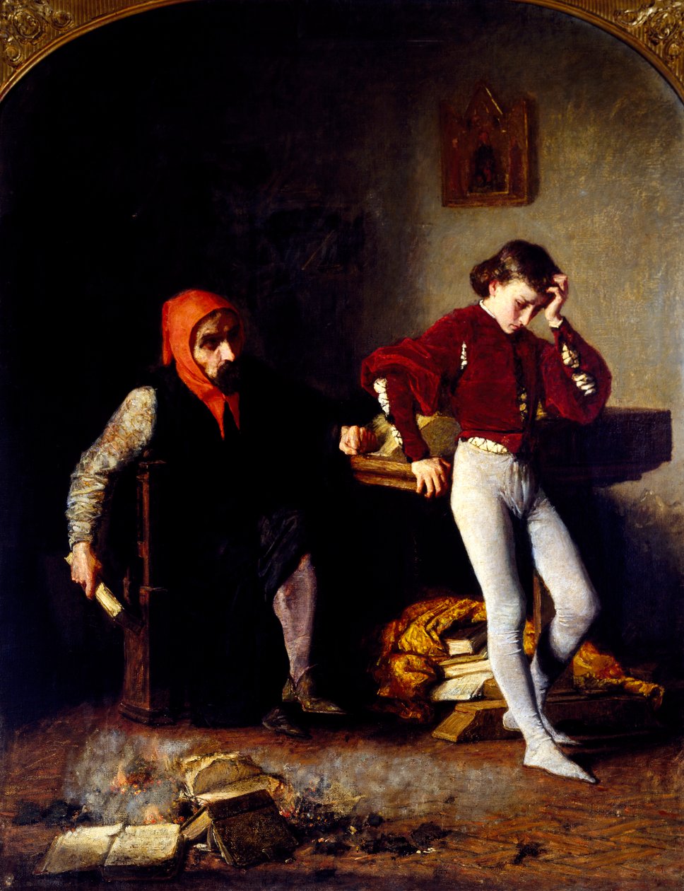 Kont Lara, Giuseppe Boschetto (1841-1918), tuval üzerine yağlı boya, 99x77 cm. by Giuseppe Boschetto